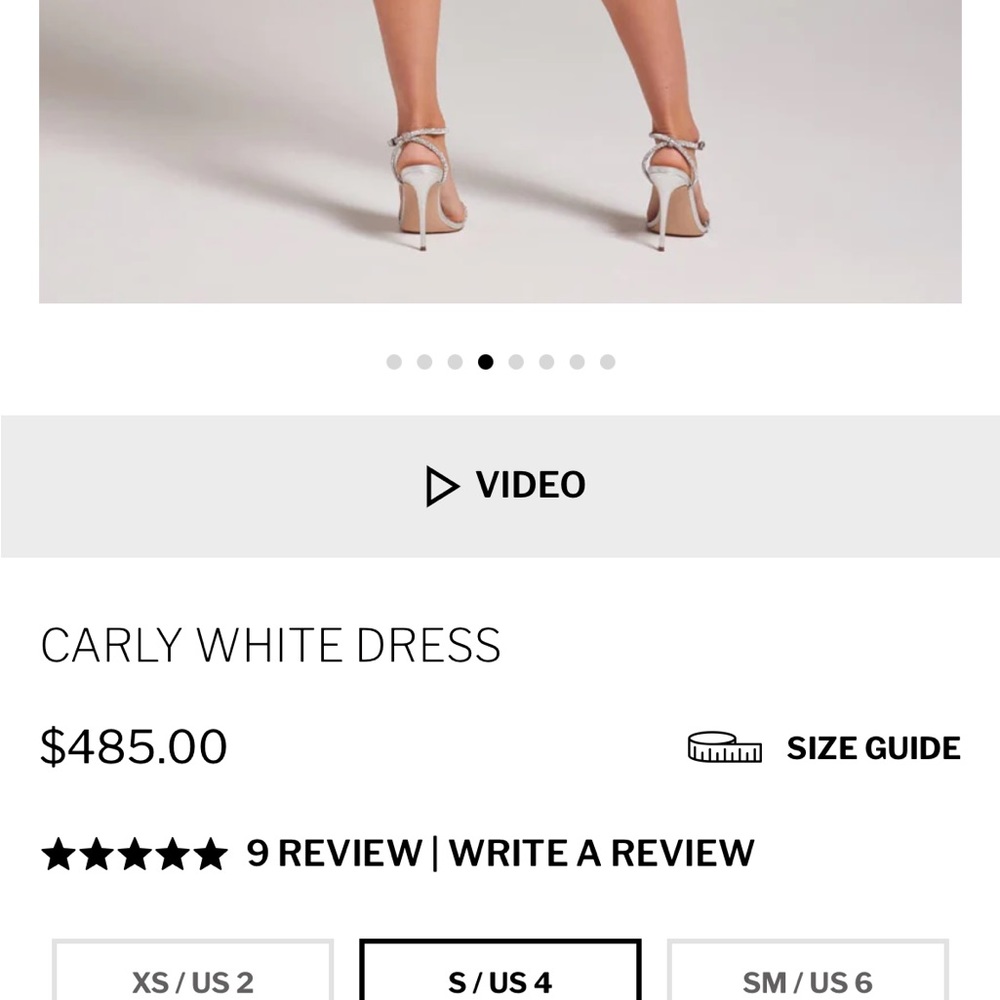 Nadine merabi Carly white dress - Picture 4 of 8